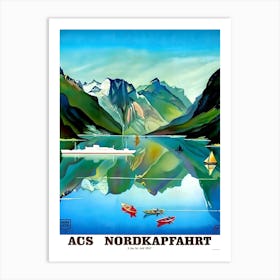 The North Cape, Norway Art Print