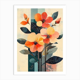 Flowers In A Vase 8 Art Print