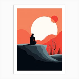 Loneliness in the Shadows Art Print