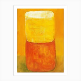 Orange And Yellow Art Print