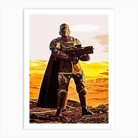 Helldivers 2 Art Print