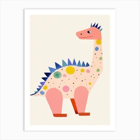 Nursery Dinosaur Art Scelidosaurus 3 Art Print
