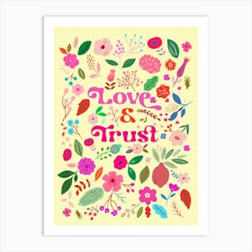 Love And Trust Art Print