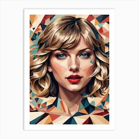 Taylor Swift Painting Art Print