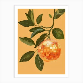 Orange Canvas Print 1 Art Print