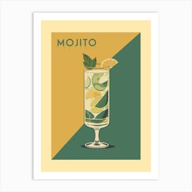 Mojito Cocktail Cocktail Art Print