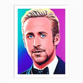 Ryan Gosling Pop Movies Art Movies Art Print