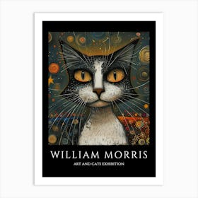 William Morris Cat Art Print Art Print