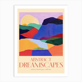 Abstract Dreamscapes Landscape Collection 70 Art Print
