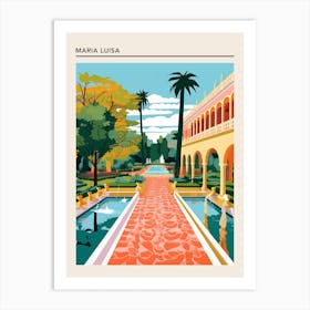 Maria Luisa Park Seville Spain 2 Art Print