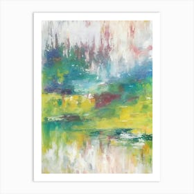 Abstract Landscape Painting 3 Art Print