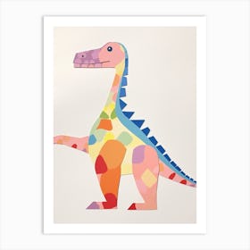 Nursery Dinosaur Art Heterodontosaurus 3 Art Print