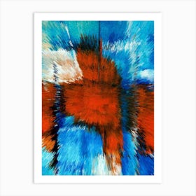 Acrylic Extruded Painting 363 Art Print