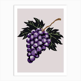 Grapes Art Print