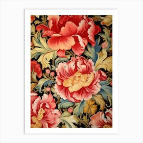 Floral Pattern 35 Art Print