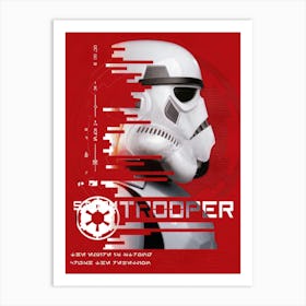 Storm Trooper Art Print