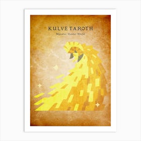 Kulve Taroth Vintage Art Print