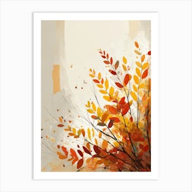 Autumn Leaves 8 Art Print