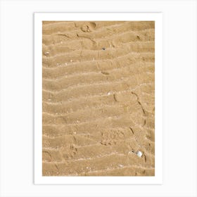 Sand Texture Art Print