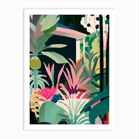 Matthaei Botanical Gardens, Usa Abstract Still Life Art Print