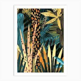 Jungle Illustration Art Print