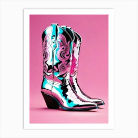 Cowboy Boots Art Print