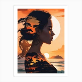 Sunset Art Print