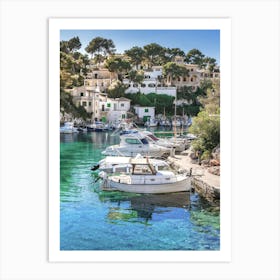 Cala Figuera Mallorca, Spain Art Print