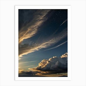 Clouds In The Sky 1 Art Print