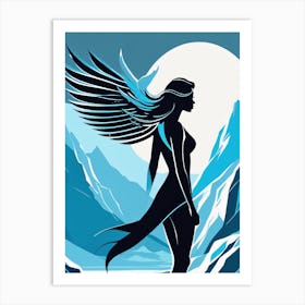 Glacier Grace Art Print