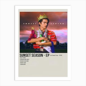 Sunset Season Ep By Conan Gray 2018 Poster 1 Art Print