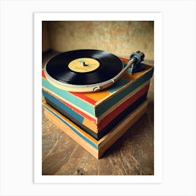 Turntable Art Print