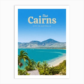 Cairns City In Australia Art Print