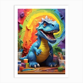 T-Rex Art Print