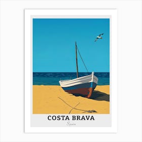 Costa Brava Travel 1 Art Print