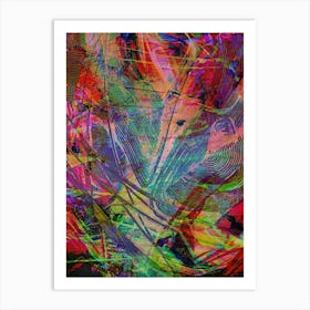 Abstract - Crazy spring Art Print