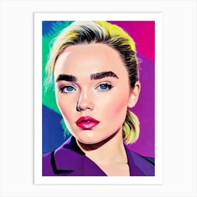 Florence Pugh Pop Movies Art Movies Art Print