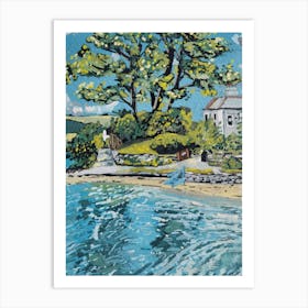 Mylor Harbour Art Print