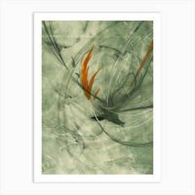 Abstract Painting 2495 Art Print