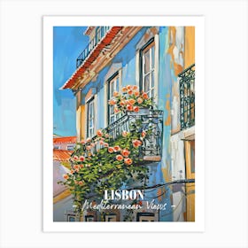 Mediterranean Views Lisbon 2 Art Print