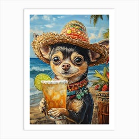 Whimsical Dogs 31 Art Print