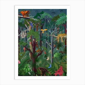 Rainforest Mood Art Print