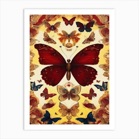 Butterfly Symphony Art Print