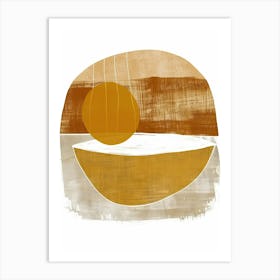 Fulda Streamline - Minimalist Bauhaus Art Print