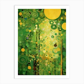 Green Gaia Art Print