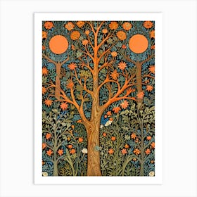 William Morris Tree Of Life 11 Art Print