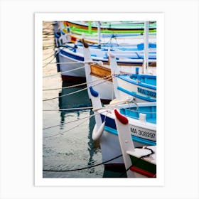 French Fishing Boats Art Print