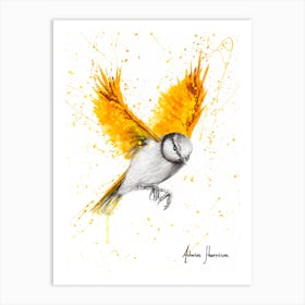 Tiger Wings Bird Art Print