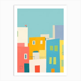 Rome, Italy Colourful View 3 Art Print