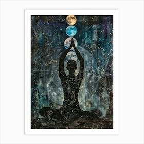 Yoga Pose 1 Art Print